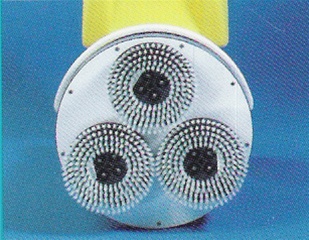 Set of 3 Nylon Brushes with diffuser for the Cimex