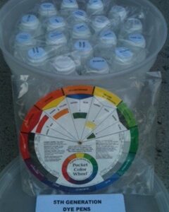 19 Pen Set.  Contains all the most popular color dyes