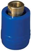 Safe Connect covered with blue plastic 1/4" QD