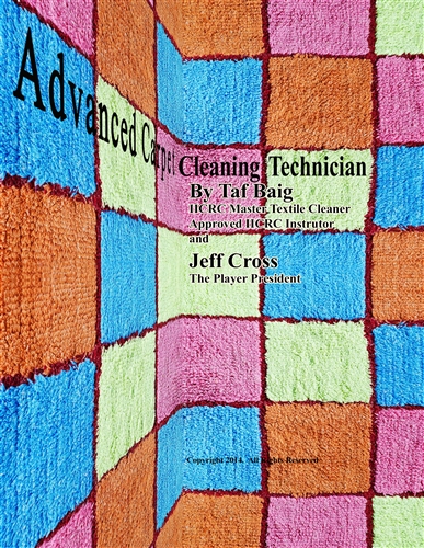 Carpet Cleaning Technician Class, IICRC Certified