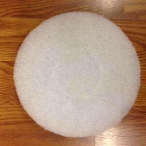 7 " general use cleaning pads for 19" Cimex. White  Come in a qty of 20 per case