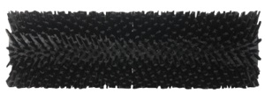 Brush Pro 10" Black Brush (pair), soft bristles