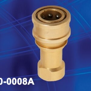 QD ,Female 1/4'' Brass Poppet