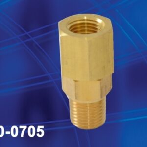 Swivel Nipple,1/4 " NPT Straight Thru MxF 3000 PSI