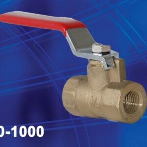 Ball Valve,Brass 1/4" FXF, HD