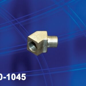 Ell 45, MxF NPT, Brass 1/8"