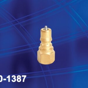 QD,male 1/8" Brass,SS Poppet