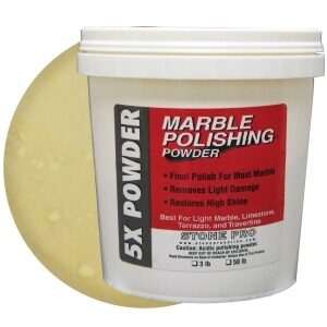 5X POLISHING POWDER FOR MARBLE, TRAVERTINE AND LIMESTONE