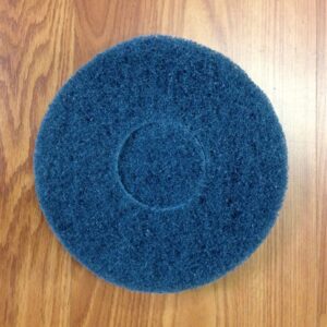 7 3/4" general use cleaning pads for 19" Cimex. Blue  Case of 20