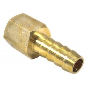 1/4" Barb x 3/8-18 NPT Brass