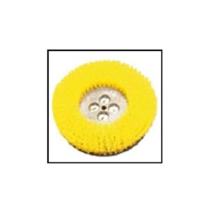 Cimex yellow polypropylene brushes (soft or stiff)
