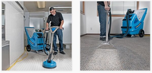 Endeavor 9000I-HSH with carpet wand and tile / grout wand + Hoses