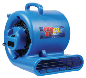 OmniDry 2.9 Amp Air Mover - Blue