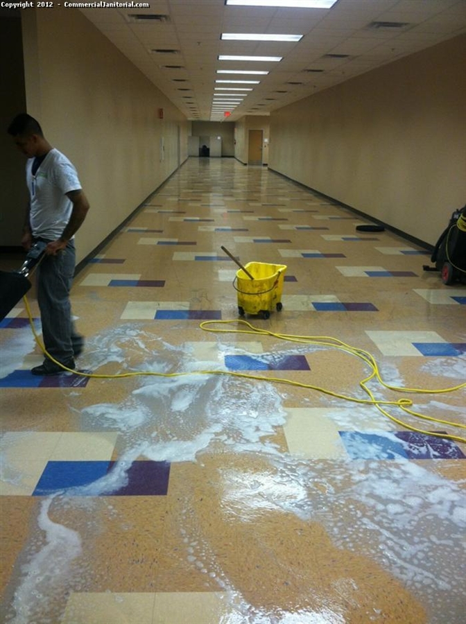 Vinyl Tile Vct Strip Wax Business, How To Strip And Wax A Tile Floor