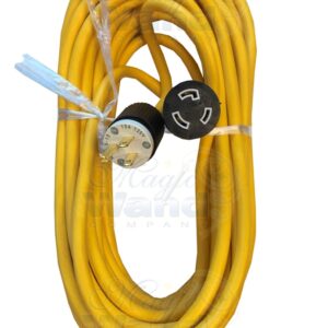 Yellow Power Cord Orbot 50' 12AWG