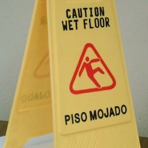 WET FLOOR SIGN