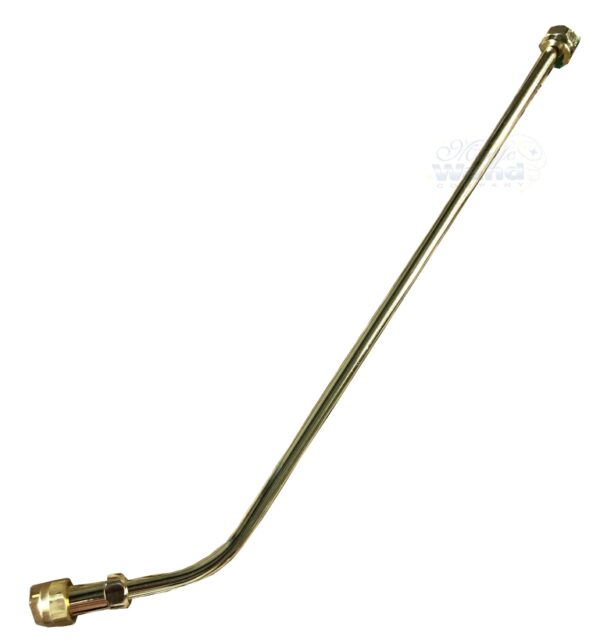 Curved 18" Brass Extension for CR Series Sprayer