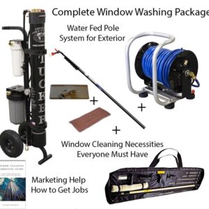 Complete window cleaning package