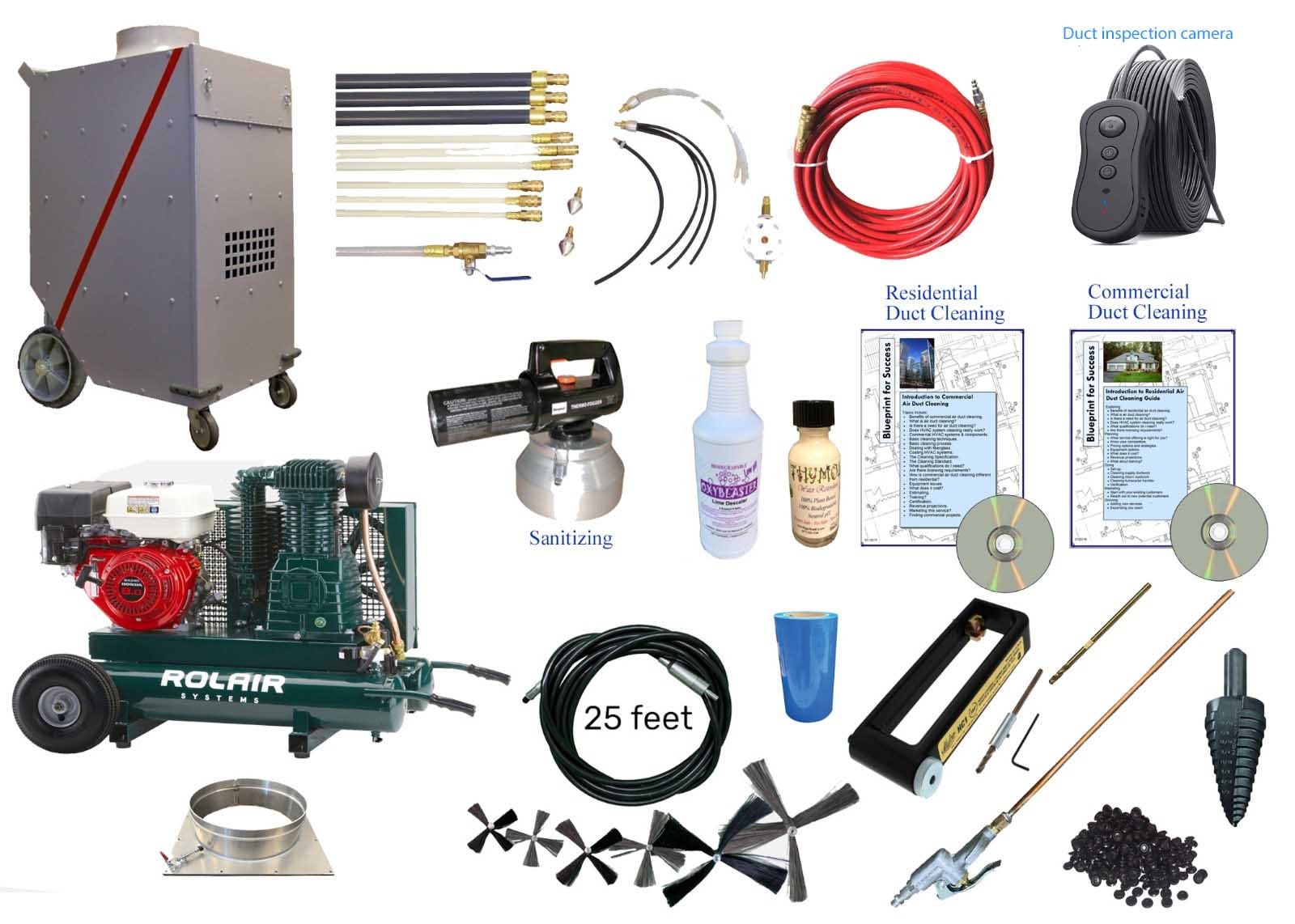 Commercial Cleaning Equipment Package