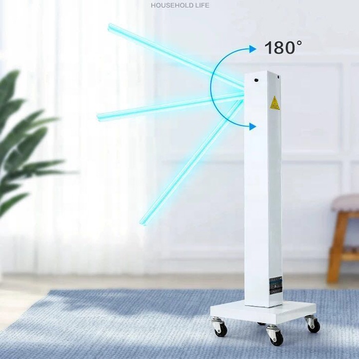 Ozone UV Germicidal UVC Light Lamp Timer | UV Disinfection Light Bulb with  Remote Control 25 W | UV Light Disinfection and UV Light Sanitizer for Home