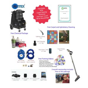 Vortex Lite – Carpet Cleaning Package 1 2