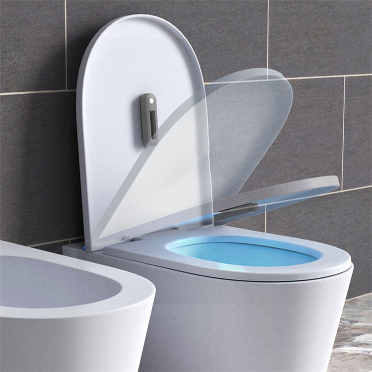 New Style UV Sterilizer Toilet Night Light 8/16 Colors Changing Motion  Activated Led Toilet Seat Light with Aromatherapy for Any Toilet