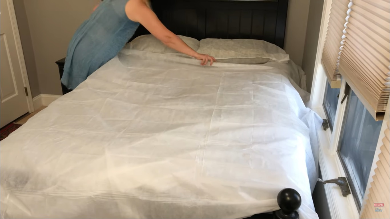 Disposable sheets hotsell and pillowcases