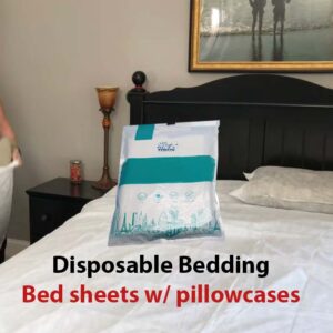 disposable sheets and pillowcases