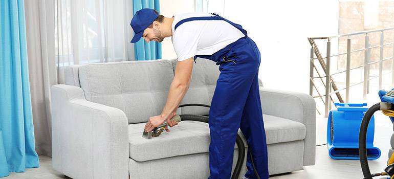 Professional furniture sales cleaning