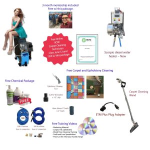 Mytee Escape Plus – Carpet Cleaning Package 3 1