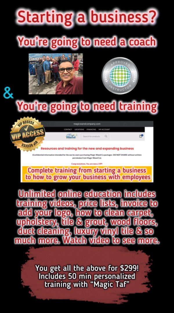 starting a carpet cleaning business